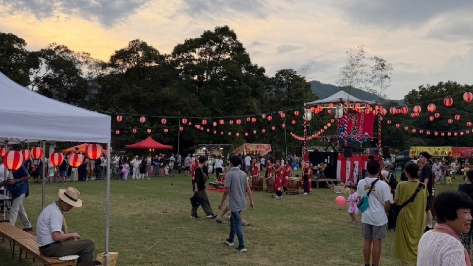 木津川盆踊りの告知画像